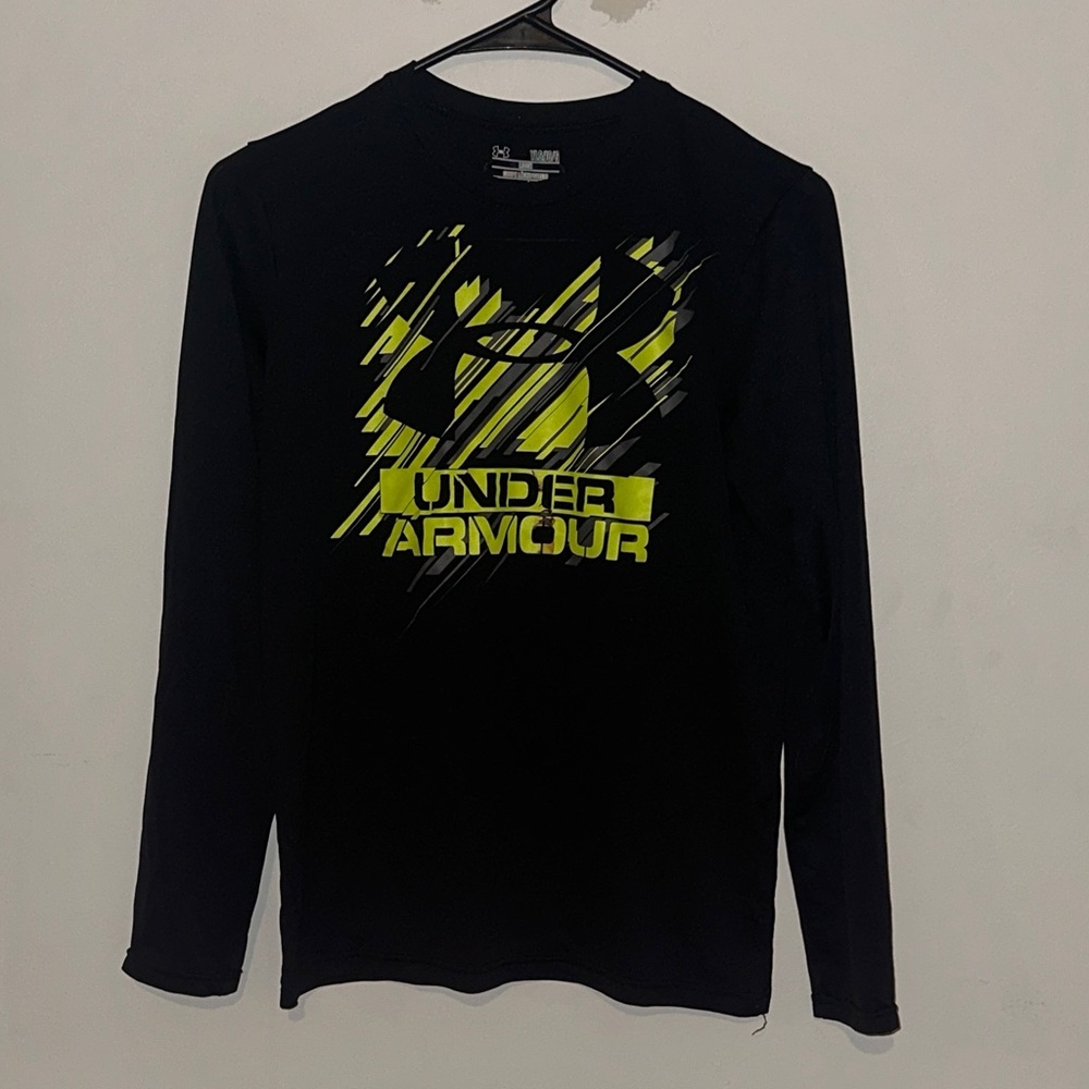 Under Armour Black HeatGear Shirt